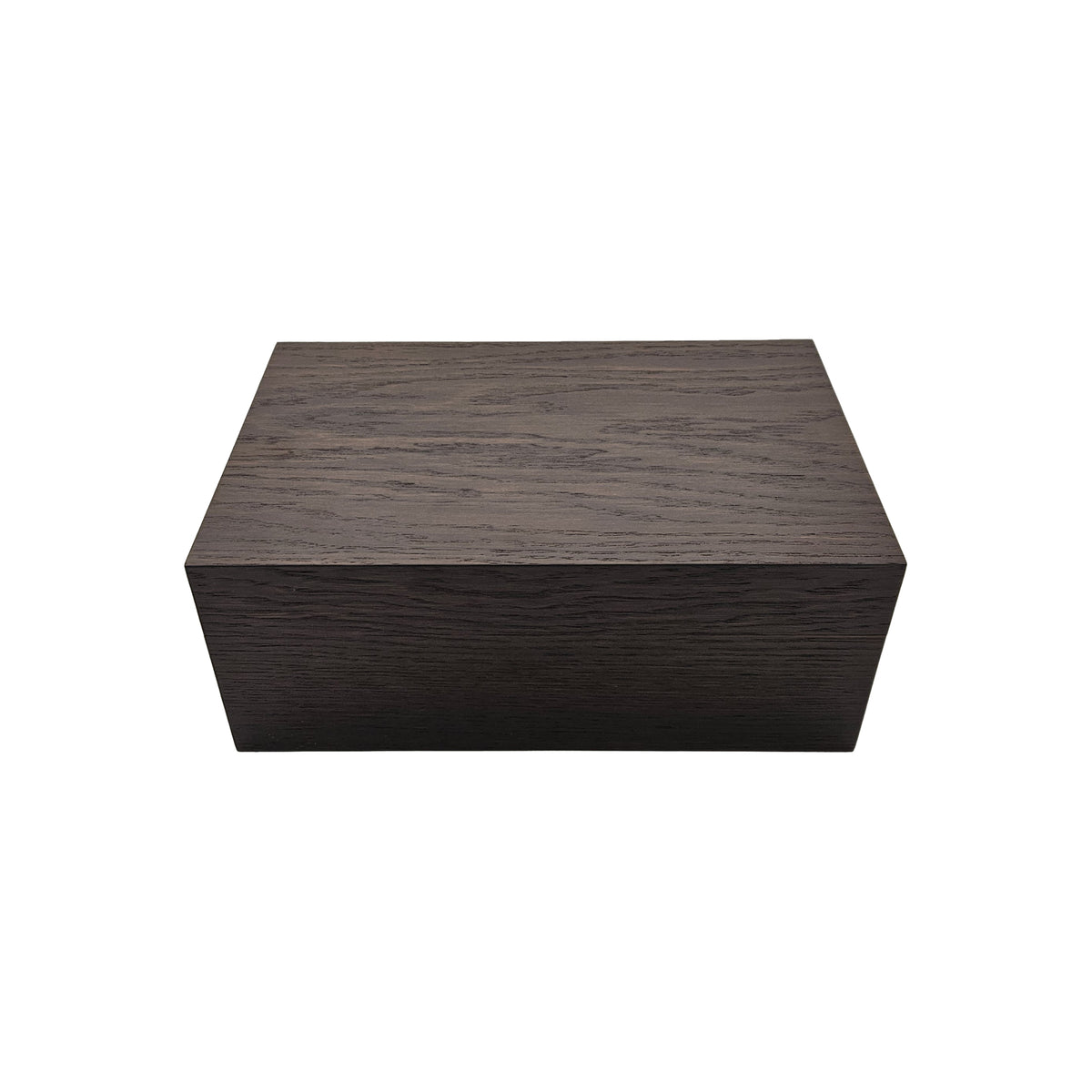 Humidor aus Sumpfeiche mit abgerundeten Ecken