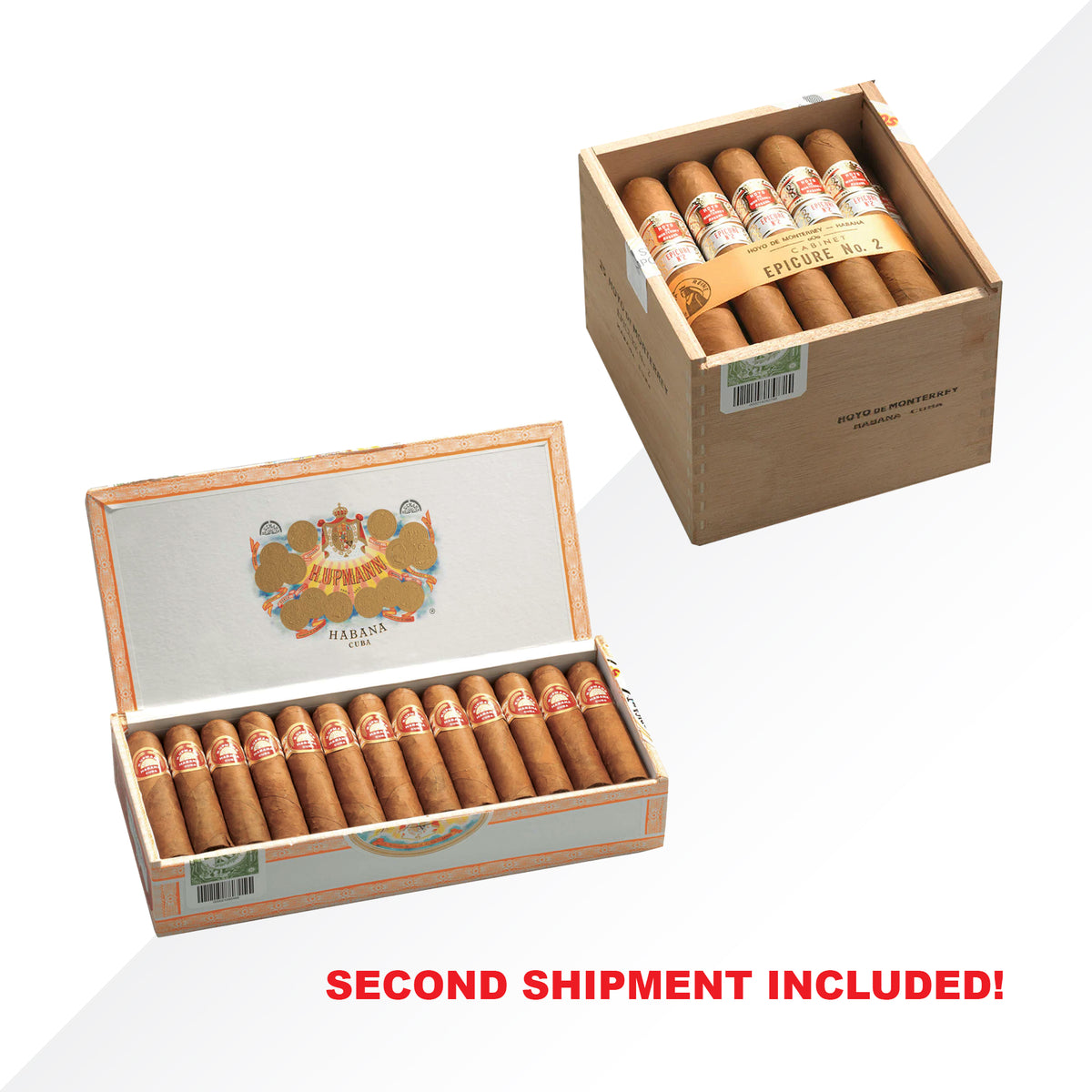 HdM Epicure Nr. 2 25 Stk. + H. Upmann Half Corona 25 Stk.