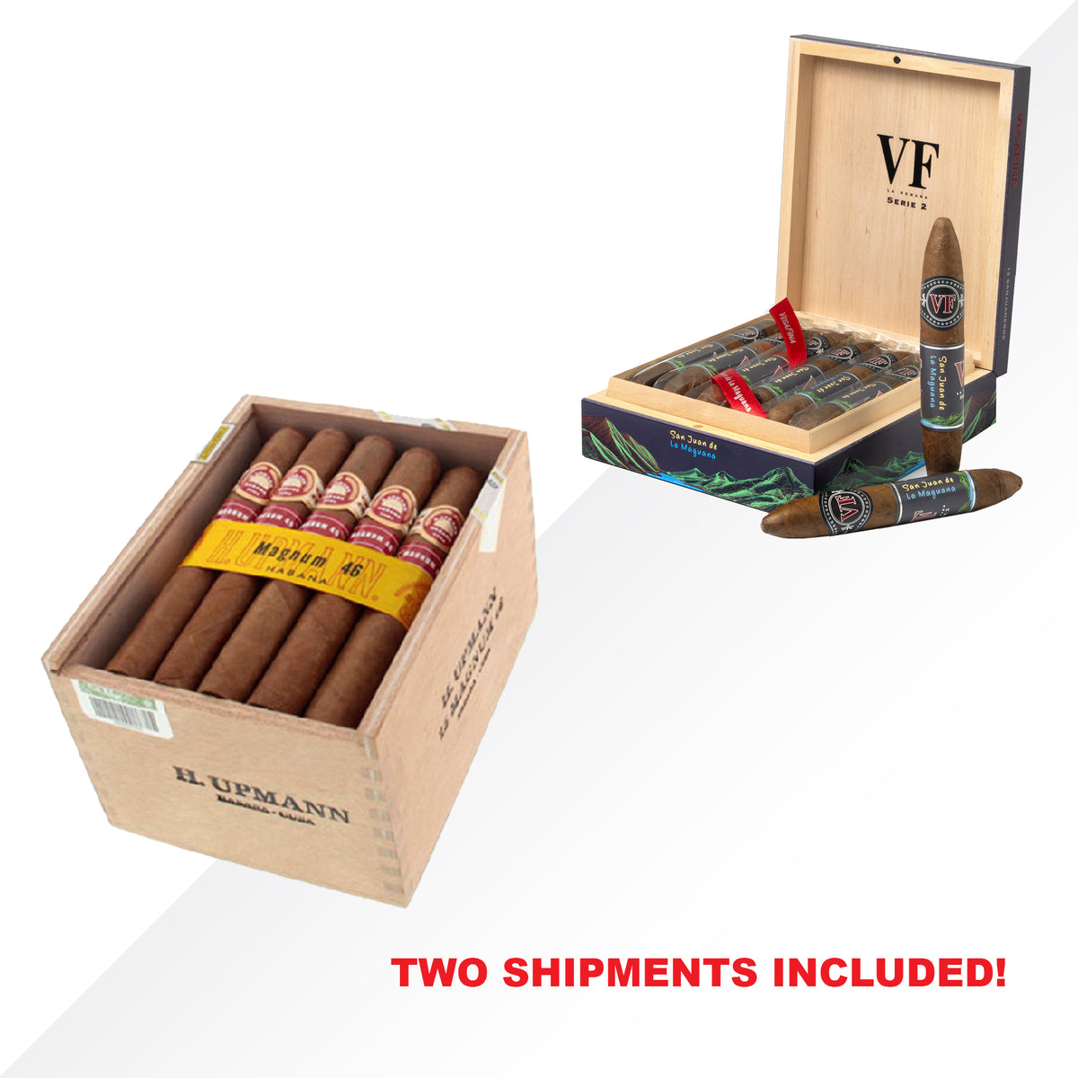 H.Upmann Magnum 46 + VegaFina San Juan