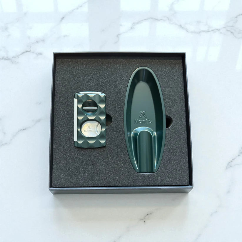 Geschenkset Streamline Aschenbecher und Universal-Cutter Facettiert