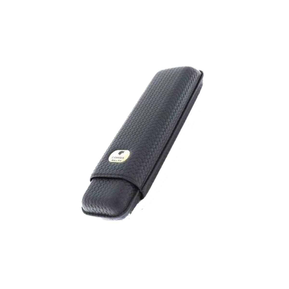 Zigarrenetui aus Leder mit Webmuster COHIBA