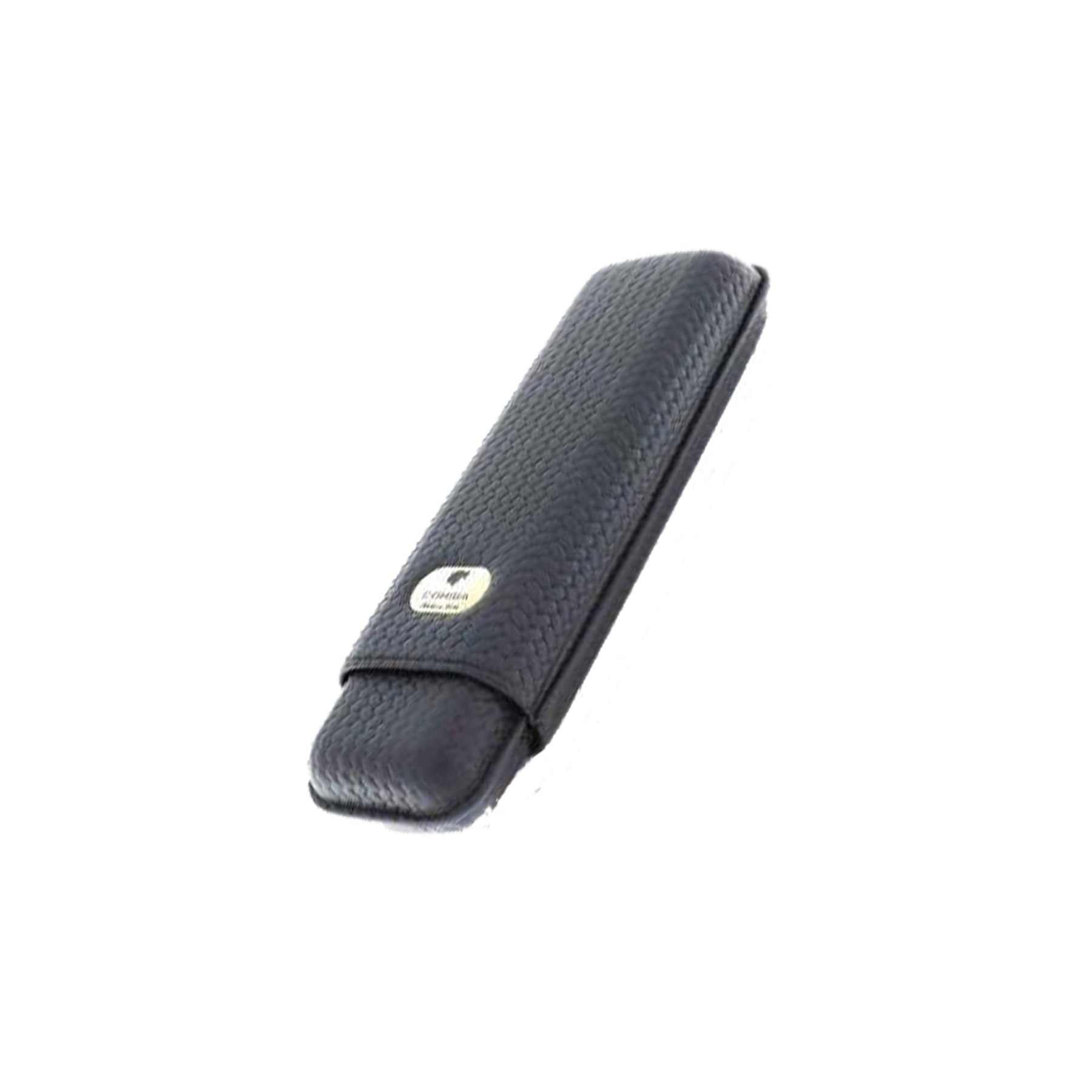 Zigarrenetui aus Leder mit Webmuster COHIBA